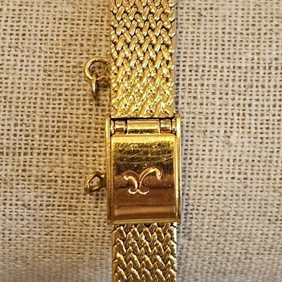 Xavier Yellow Gold Tone Diamond Watch - Picture 3 of 5